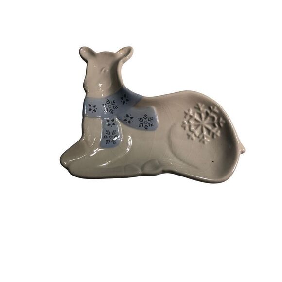 Holly Hill Holiday Deer Spoon Rest - Picture 1 of 6
